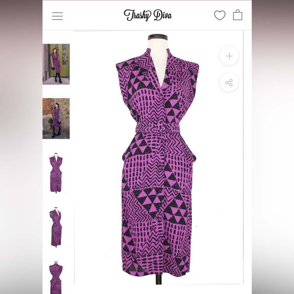 Trashy Diva 80s Lady Dress